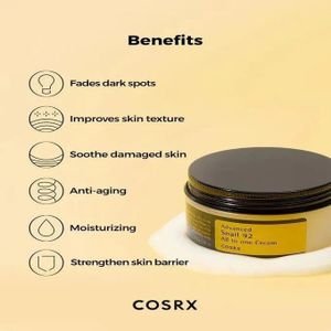 🔥 LIMITED DEAL — COSRX Advanced Snail 92 All-in-One Cream | 92% Snail Mucin | Repair + Hydrate + Anti-Ageing | KSh 3,200
