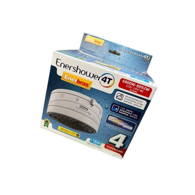 Enerbras Enershower 4T Instant Shower Water Heater – For Salty & Normal Water