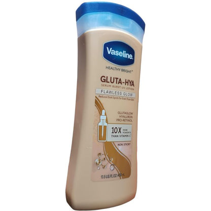 Vaseline Gluta Hya Flawless Glow Serum Burst UV Lotion