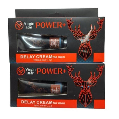 Original VIRGIN STAR POWER+ Delay Cream for Men