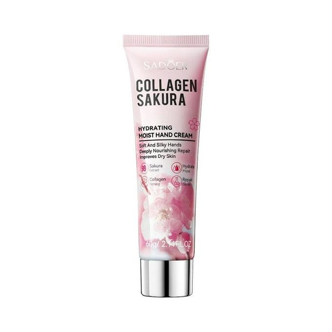 Sadoer Collagen Sakura Hand Cream (60g)