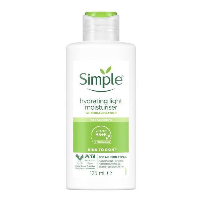 Simple Kind To Skin Hydrating Light Moisturiser (125ml)