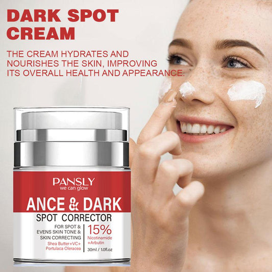 Pansly acne & dark spot corrector even skin tone cream