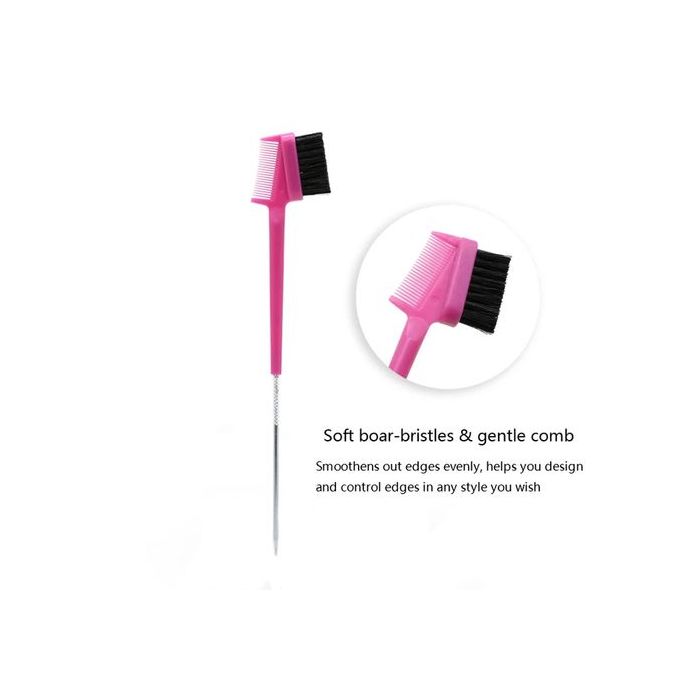 Edge Brush and Comb with Pintail