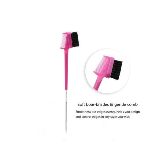 Edge Brush and Comb with Pintail