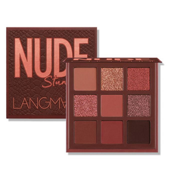 Langman 9 Colors Makeup Eyeshadow Palette – Eye Shadow Glitter