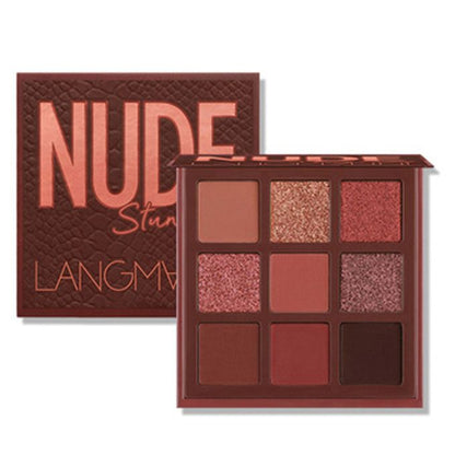 Langman 9 Colors Makeup Eyeshadow Palette – Eye Shadow Glitter