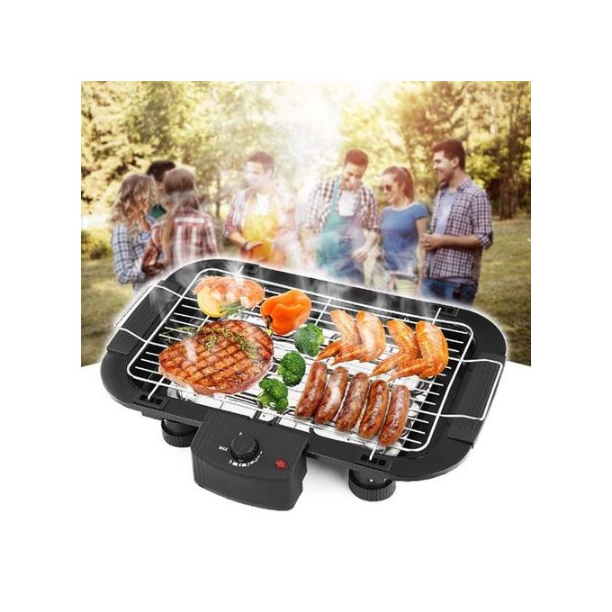 Sokany Non-Stick Smokeless Electric Barbecue Grill – Stainless Steel