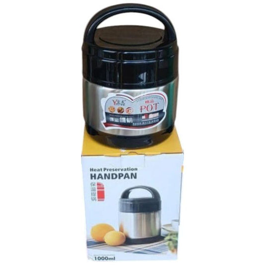 1000ml Food Flask with Hand Pan Lid