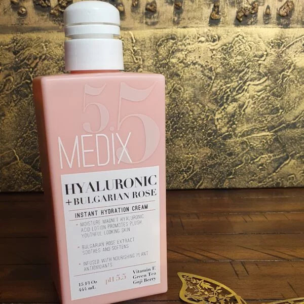 Medix 5.5 Hyaluronic Acid + Bulgarian Rose Instant Hydration Cream