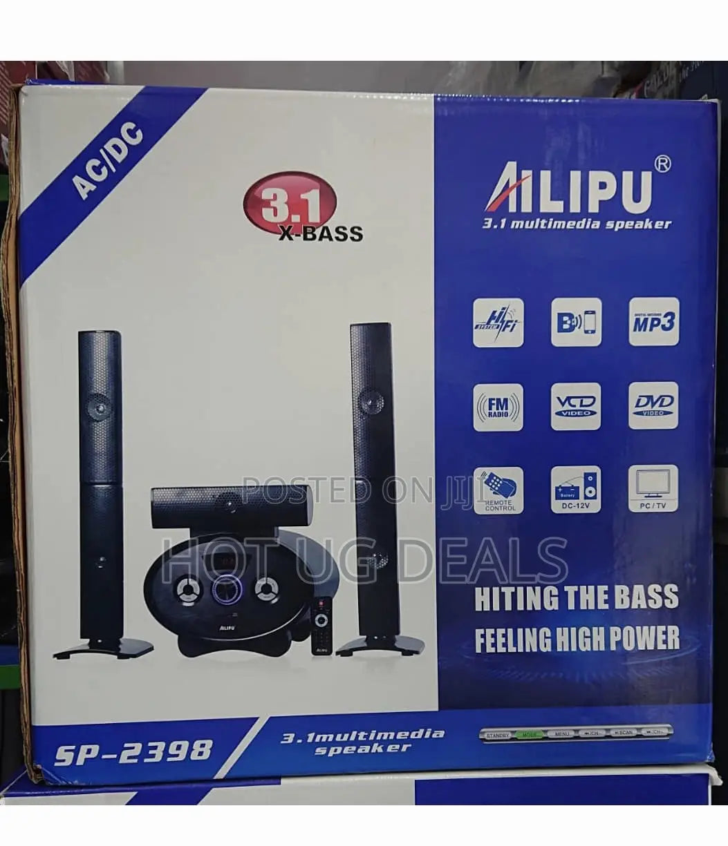 Alip QUALITY KL-6302AD 3.1 High Power Multimedia Home Theater System