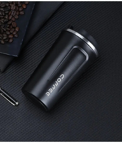 Insulated Coffee Thermo Mug with Smart LED Temperature Display – 500ml