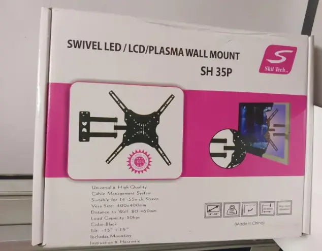 Swivel LED/LCD/Plasma Wall Mount (14–55 inch)