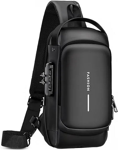 Fashion Multifunction Anti-Theft USB Shoulder/Chest Bag