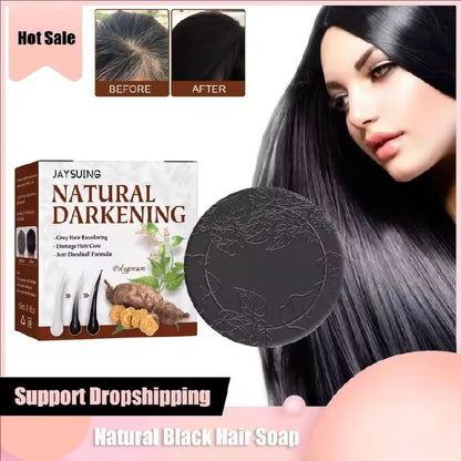 🔥 BUY 1 GET 1 FREE — JAYSUING Gray & White Hair Shampoo Bar | Banish Yellow Tones + Restore Silver Shine | KSh 1,800