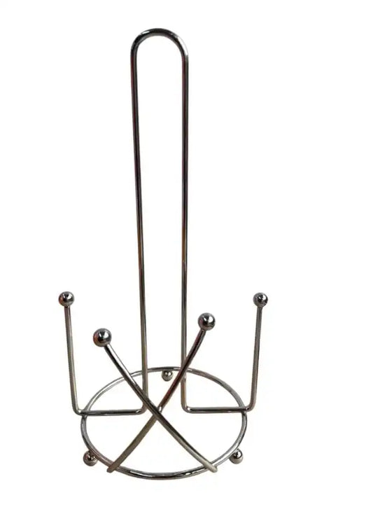 Standing Metallic Kitchen Tissue Paper Holder Roll