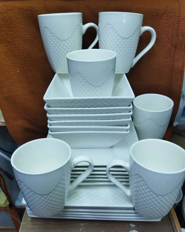 24pc ceramic dinner set