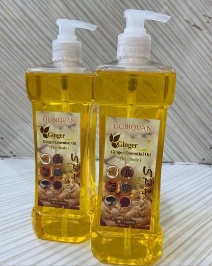 OUBIQUAN Ginger Essential Oil for Body - 1000ml