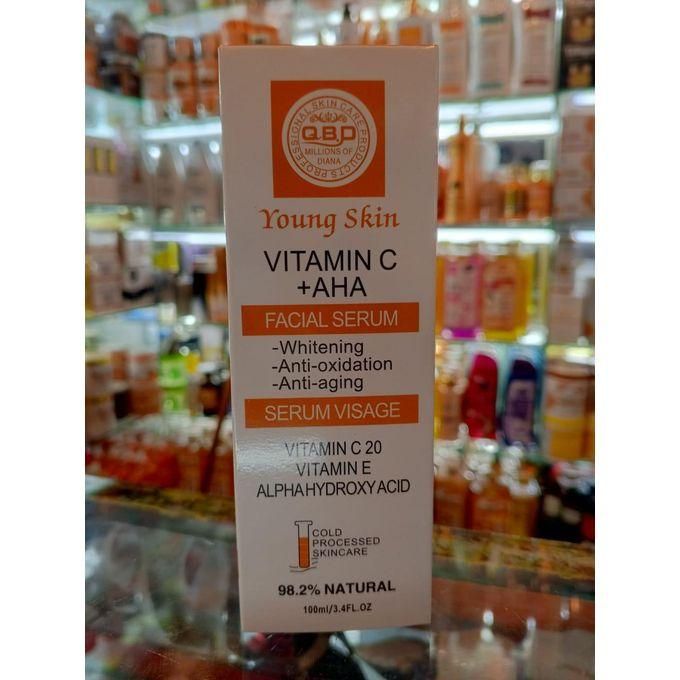 QBD Young Skin Vitamin C + AHA Facial Serum