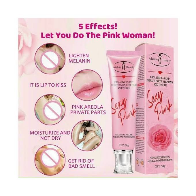 Aichun Beauty Sexy Pink Essence for Lips, Areolas, and Private Parts