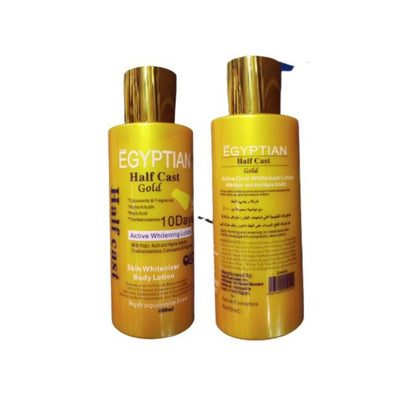 Egyptian Half Cast Gold 10 Days Active Whitening Body Lotion – 400ml