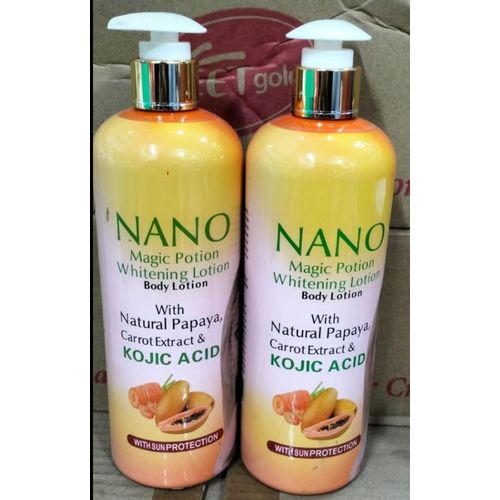 Nano Magic Potion Whitening Body lotion with kojic acid ,Papaya & Carrot extract For Sun Protection ,Moisturizing ,Even tone,natural glow