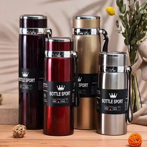 High Vacuum Thermos Sport Bottle – 1000ml