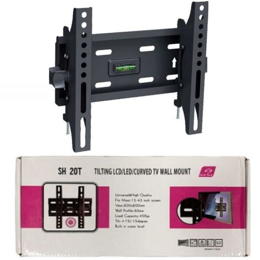 Skilltech SH20T Universal High-Quality TV Wall Mount Bracket (15–43 Inch)