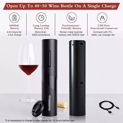 Electric Wine Opener Set