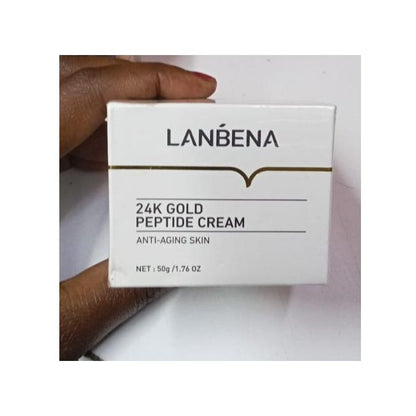 LANBENA 24k Gold Peptide Anti-Aging Skin Cream,50g