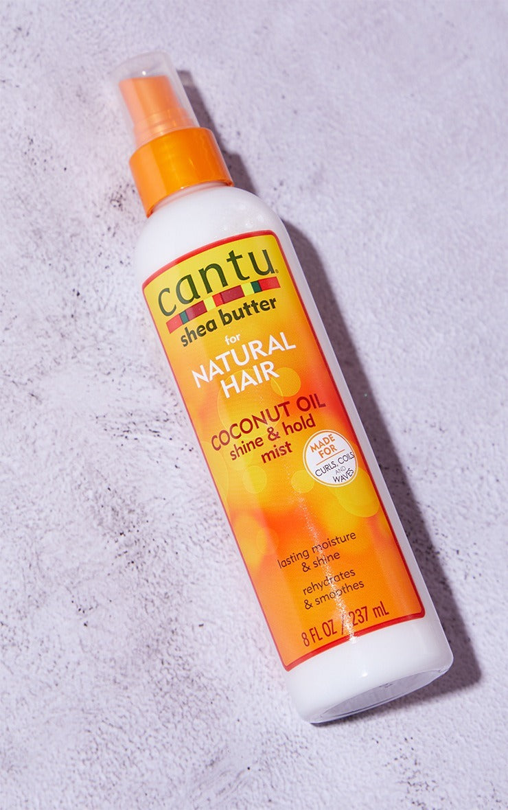 Cantu Shea Butter Natural Hair Coconut Oil Shine & Hold Mist (237ml)