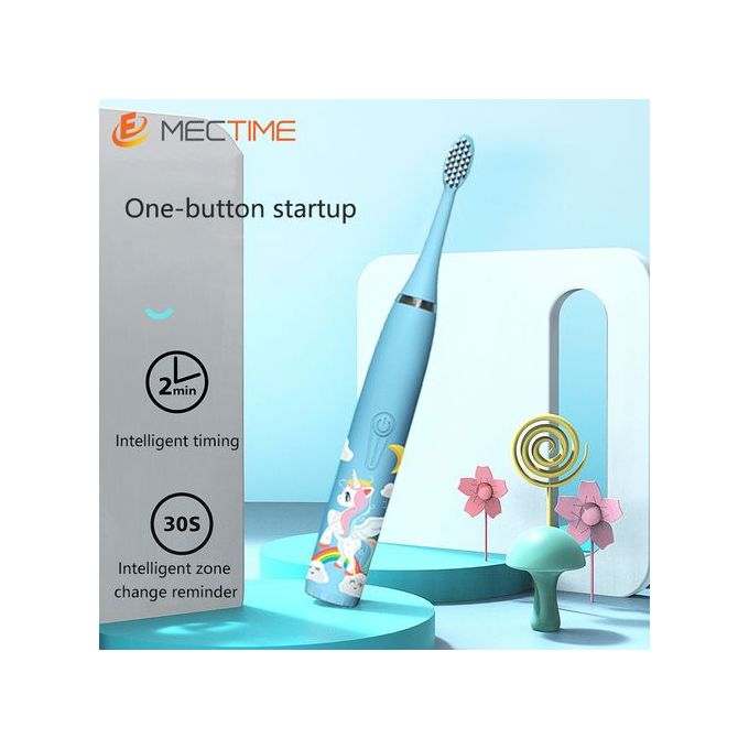 Children’s Electric Toothbrush – 5-Speed with 6 Brush Heads
