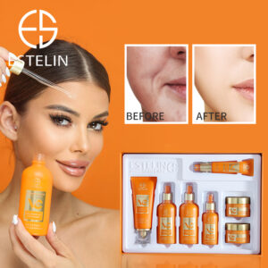 ESTELIN Vitamin C Plus Brightening & Anti-Aging Skincare 7Pc Kit