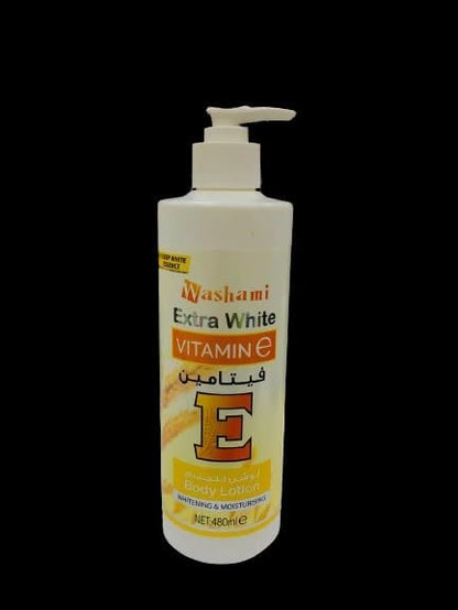 WASHAMI EXTRA WHITE VITAMIN E BODY LOTION