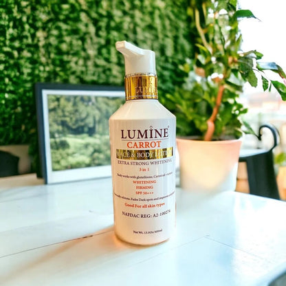 Lumine Carrot Face & Body Lotion 400ml