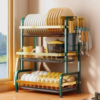 3 tier dish rack