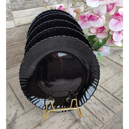 6pc ceramic plate set
