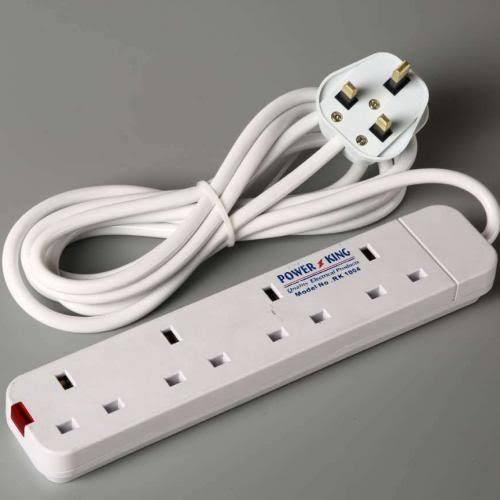 4 way Extension power cable