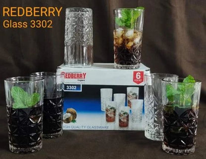 6pc glass set