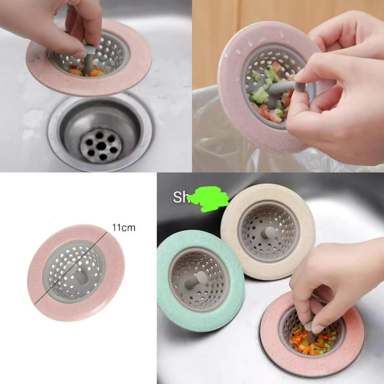 Sunken Sink Strainer