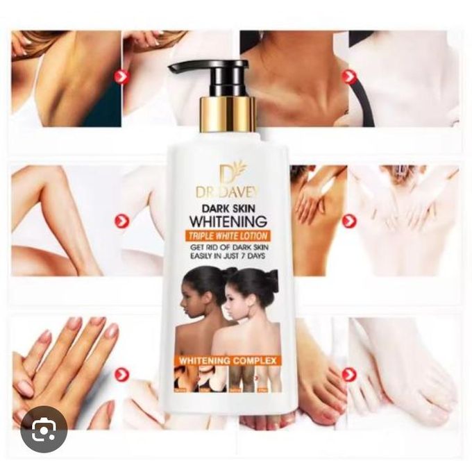 Dr. Davey Dark Skin Whitening Triple White Lotion