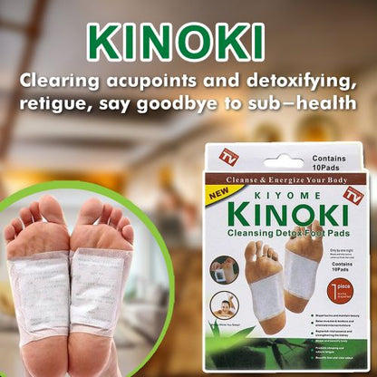 🔥 LIMITED DEAL — Kinoki Detox Foot Pads (10 Patches) | Overnight Detox + Energy Boost + Pain Relief | KSh 3,000