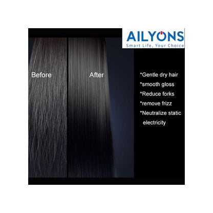 AILYONS U1 Professional Hair Blow Dryer – 2400W with 4 Beauty Accessories