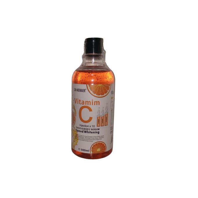 DR MEINAIER Vitamin C speed whightening face and body serum - 500ml