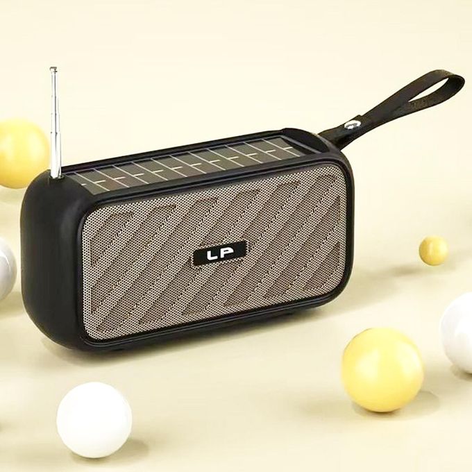 Rechargeable Bluetooth Speaker with Solar Charging
