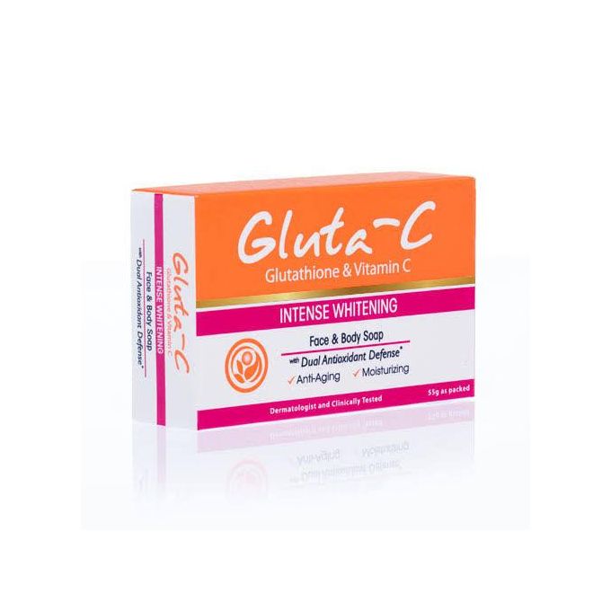 Gluta C Intense Whitening Face And Body Soap 120Gms