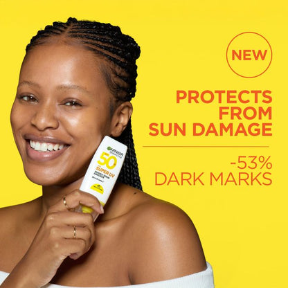Garnier SkinActive Super UV Invisible Sunscreen SPF50 with Vitamin C
