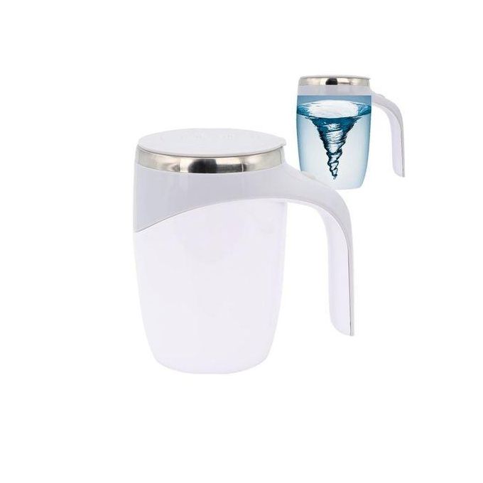 AAA Battery Powered Stainless Steel Magnetic Stirring Cup – 380ml