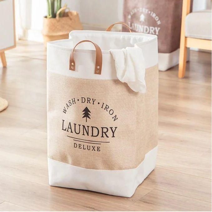 Large Capacity Foldable Laundry Deluxe Basket