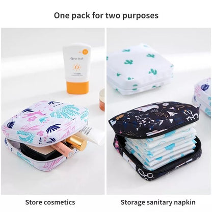 Sanitary Pad Pouch Bag Coin Purse & Tampon Holder